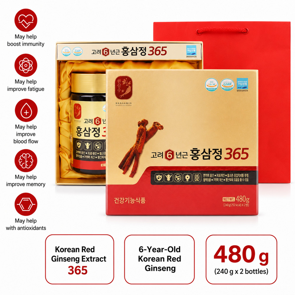 Dae Han 6 Years Red Ginseng Concentrate 240g 2EA Korean Health Food