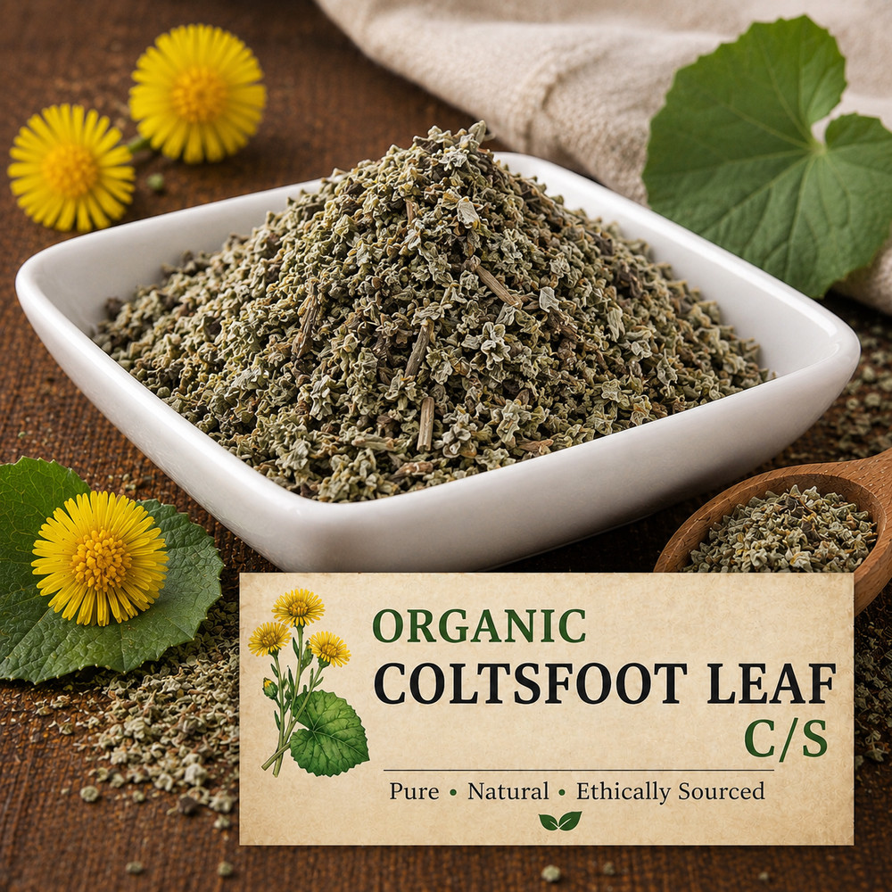 Coltsfoot Leaf C/S Cut & Sifted Herbal Tea Herb Premium Fresh Harvest