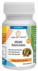 ORGANIC Berberis Aristata Capsules Berberine Pure & High Quality