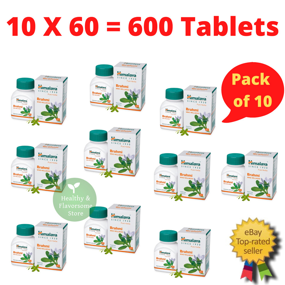 Himalaya Brahmi 10 Boxes 2025 Expiry Very Fast Delivery 100% money Back!