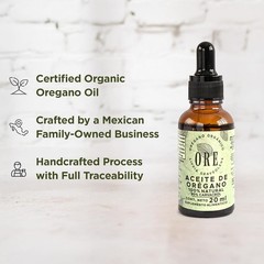 Oregano Oil Drops – 80% Carvacrol, All Natural Liquid Supplement Oregano Extract