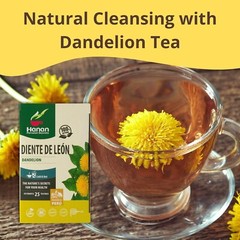 Dandelion Tea (Diente de León) – 25 Tea Bags of All-Natural Dandelion from Peru