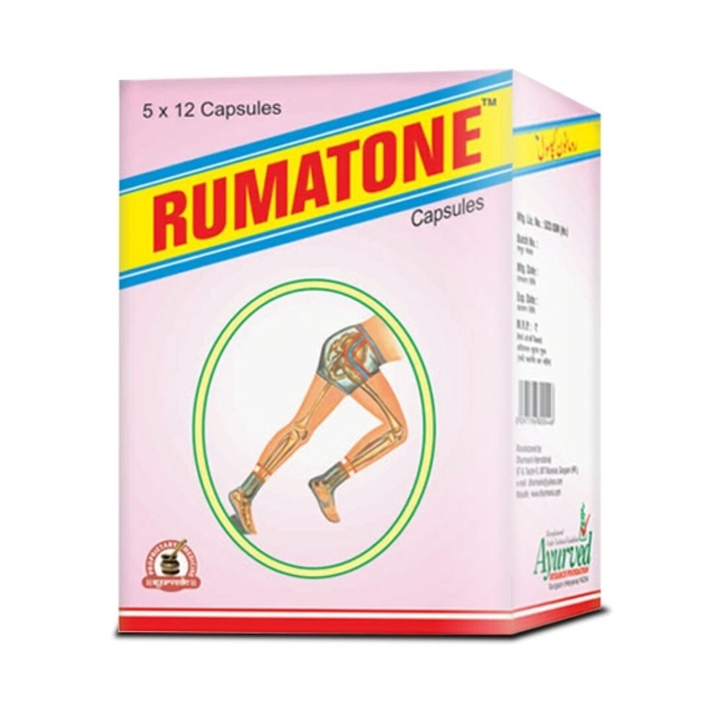 Rumatone Capsules – Herbal Supplement for Osteoarthritis Relief & Joint Pain