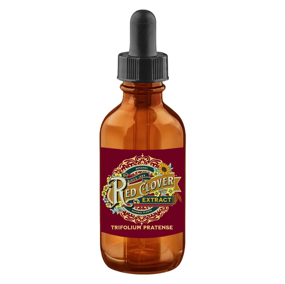 Red Clover Extract – Red Clover Herb Tincture – Made in USA
