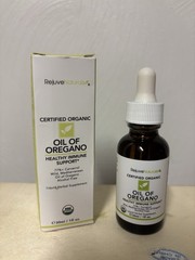 RejuveNaturals Oil of Oregano, USDA Certified Organic – 1 fl Oz Sealed