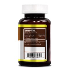 WOHO Natural Black Maca 1500 mg 120 Caps Fresh Made In USA Free Shipping