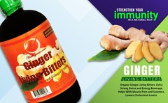 Ginger & D Bayor Living Bitters – Herbal Supplement for Digestive Health-Pack 2