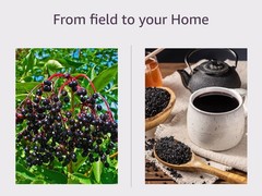 Dried Elderberries Whole Black Sambucus Nigra – No Added Sugar – Herbal Tea