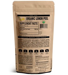 Organic Lemon Peel Dried Powder Premium Quality Grade A Skin Health soap making