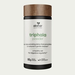 Akshar Ayurveda-Triphala Powder |80gmVegan|Natural Antioxidant|Digestive Support