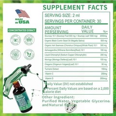 Soursop Liquid Drops – Sea Moss, Moringa, Oregano, Turmeric, Black Seed Oil