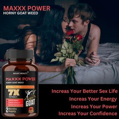 Men Supplement For Rock Hard Perform Blue , Strength, Love Stamina Men Bed Time