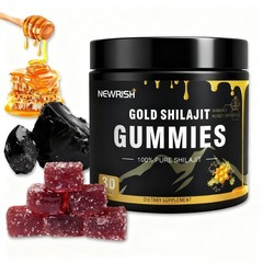 Newrish Shilajit Gummies l Manuka Honey | 30 Count (Pack of 1),