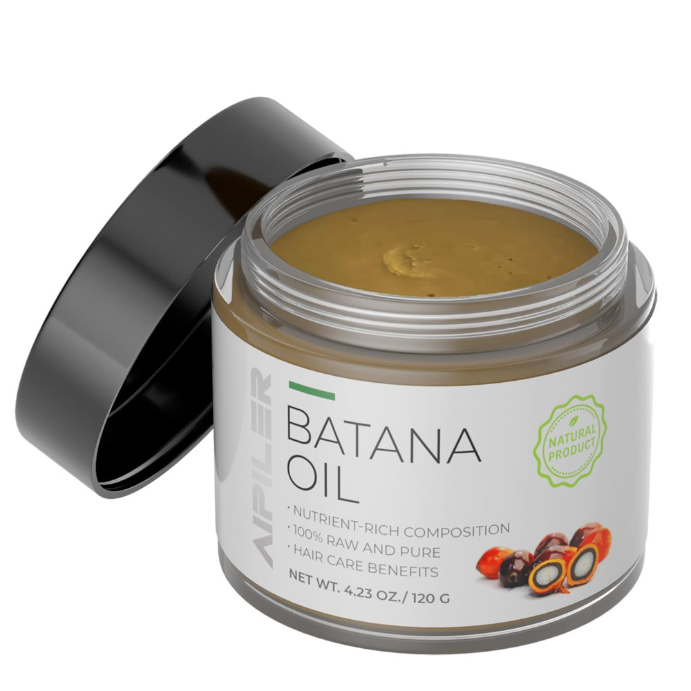 Raw Batana Oil 4.2 OZ – Unrefined Organic from Honduras – 100% Pure for Hair Gro