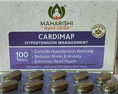 Cardimap 100 Tabs by Maharishi – For Hypertension & BP Control