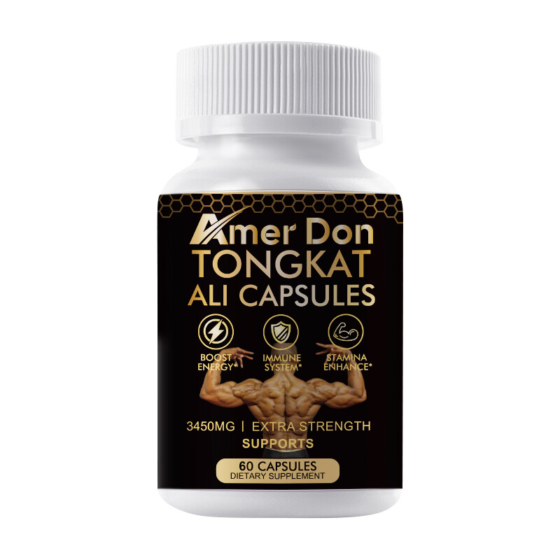 60 Capsules 3450MG Tongkat Al LONGJACK GRADE A STRONGEST ROOT EXTRACT 200:1