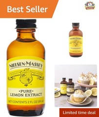 Natural Lemon Extract, 2 Fl oz – Elevate Your Culinary Creations Effortlessly