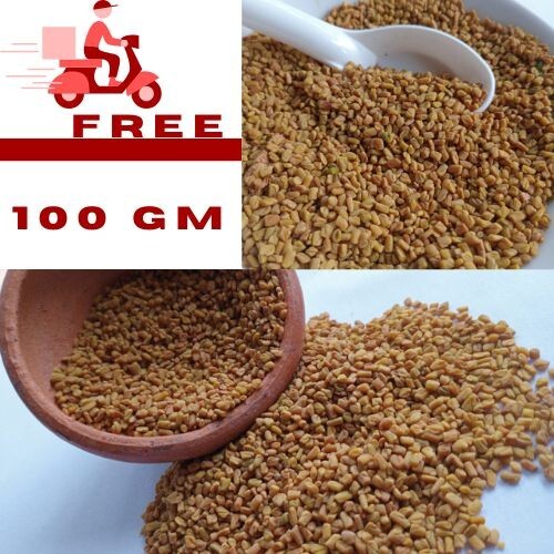 New fresh Organic Fenugreek Seeds Dried Premium quality 100 g ( 10g FREE)