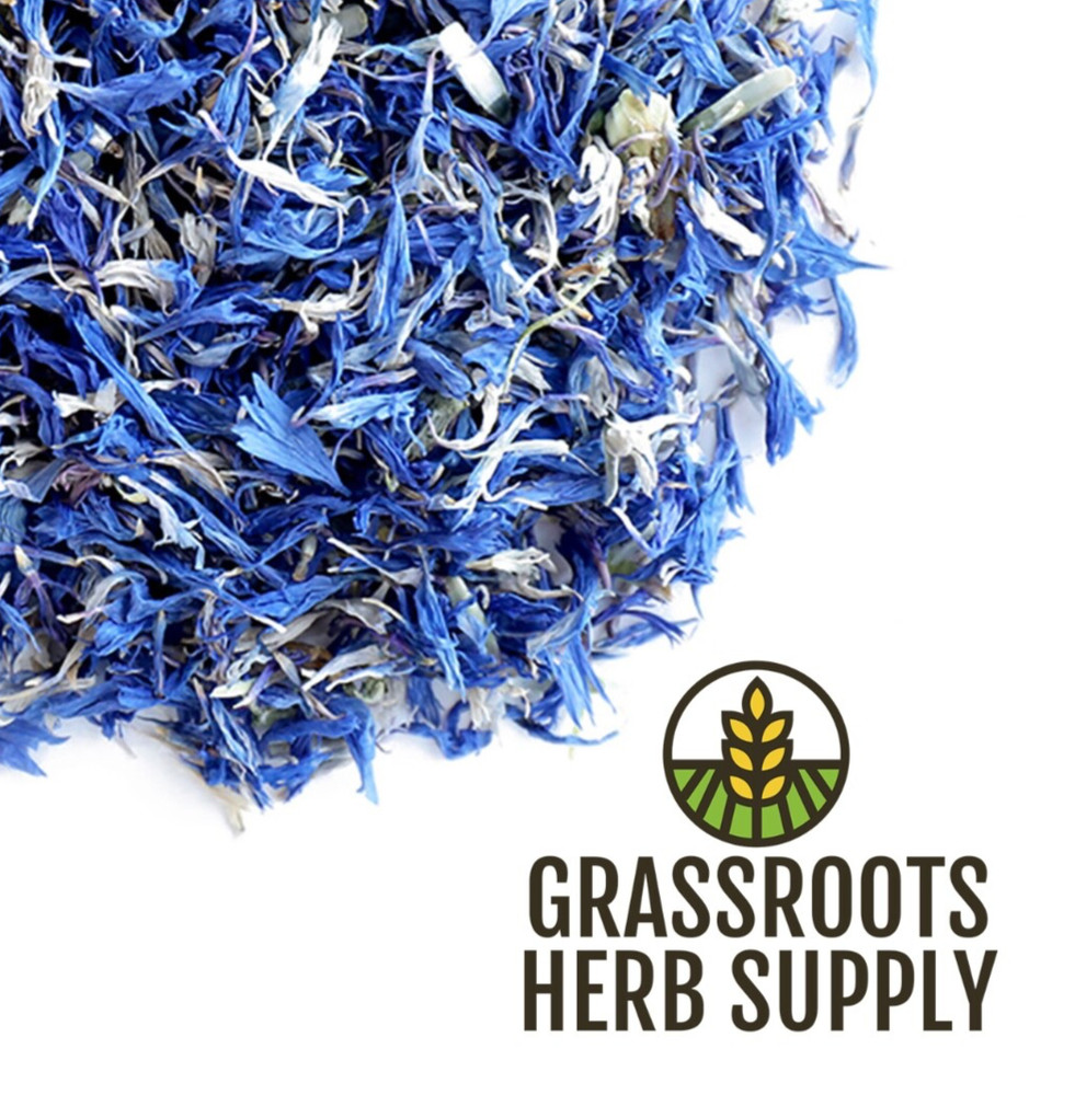 Cornflower Petals, Whole (Centaurea cyanus)