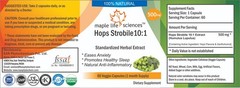 Hops Strobile Extract Capsules 10:1 Humulus Lupulus Hops Flavone Xanthohumol