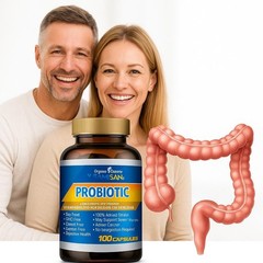 BACTISupport PROBIOTIC NATURAL 100 BILLION CFUs ULTRA STRENGHT ULTIMATE FLORA