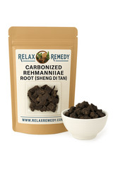 Sheng Di Huang Tan Roots, CARBONIZED Rehmannia GlutinosaTCM CARBON RARE HERB