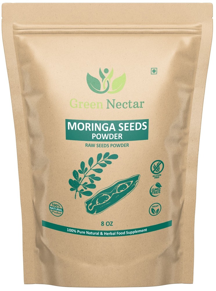 Moringa Seed Powder 8 oz (1 pack) |Superfood, Antioxidant, Immunity Booster