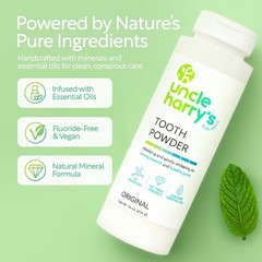Natural Tooth Powder for Fresh Breath & Whitening