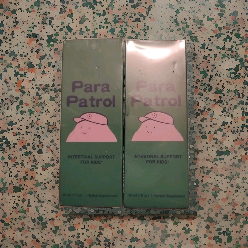 Para Patrol Intestinal Support For Kids, 1oz Lot Of 2