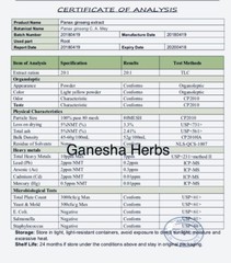 PANAX GINSENG ROOT HIGH POTENCY 20:1 CONCENTRATE EXTRACT POWDER 3.6 OZ / 100G