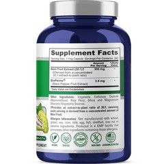 Noni Fruit 6000mg 240 Vegetarian caps (Extract 20:1, Non-GMO)