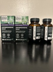Gaia Herbs Ashwagandha Root – Stress support, 120 vegan liquid Phyto-capsules