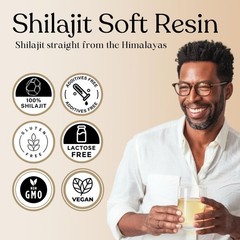 Pure Himalayan Shilajit Resin 15g | 85+ Minerals Fulvic Acid Lab Tested USA