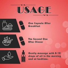 Delay Premature Ejaculation To Improve Vitality Lawax 60 Capsules + Lawax 3 Oil