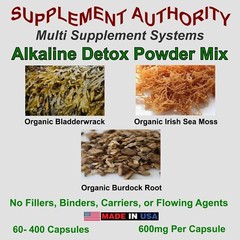 Irish Sea Moss – Bladderwrack – Burdock Root – Alkaline Detox Powder Mix -FRESH!