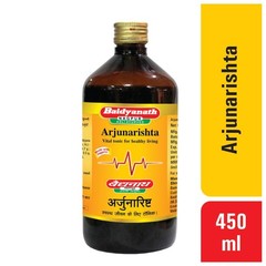 Baidyanath Arjunarishta (450ml) 100% Herbal Ayurvedic Supplement