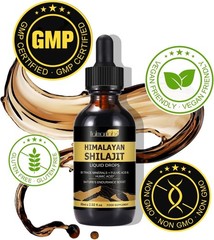 Shilajit Pure Himalayan Organic Resin Drop, Pure Himalayan Shilajit Resin Liq…