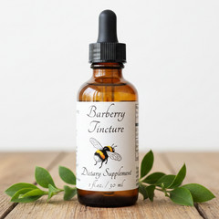 Barberry Root Tincture, USDA Organic Berberis Root Extract, Berberine