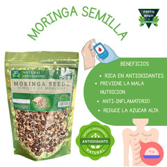 Moringa Semilla 4oz (114g) – Raw, Whole Moringa Oleifera Semilla |350+ Seeds