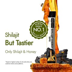 100% Pure Shilajit/Shilajeet, 250mg Shilajit/Stick | Boosts Energy & Stamina 15N