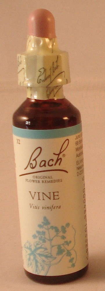 Bach Flower Remedies, Vine 20ml BBE 03/2027
