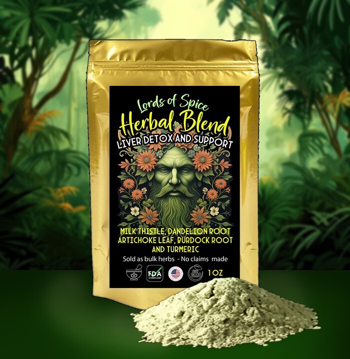 Liver Detox – Liver Cleanse – Powerful Blend of Herbs for Liver Support – USA