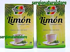 2 Packs Te Limon Lemongrass Tea ✅ Infusion Herbs 50 bags Free Shipping