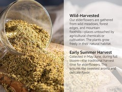 Dried Elderflower – Cut & Sifted – Herbal Tea Flower – Sambucus Nigra