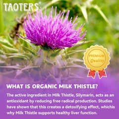 Milk Thistle for Liver Cleansing, Detoxification and Cell Repair(5700Mg/serving)