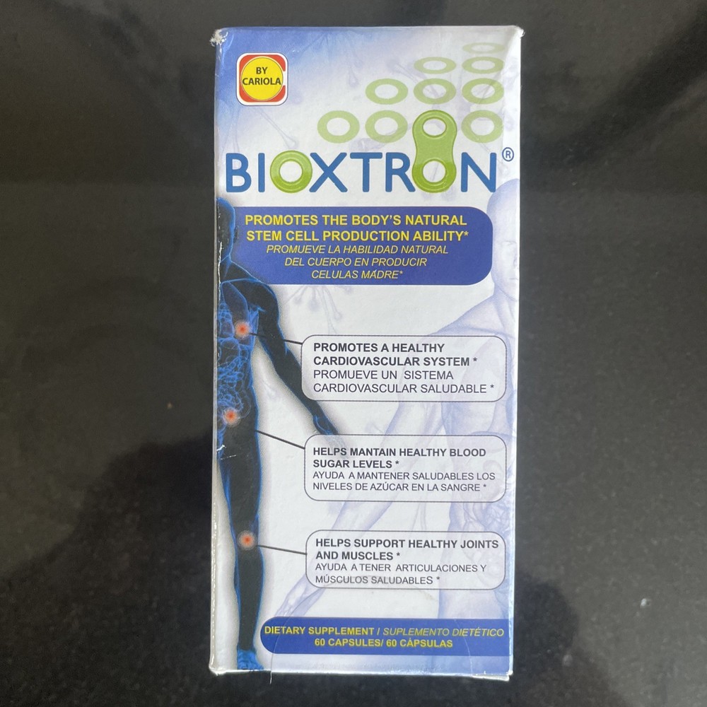 Bioxtron Natural AFA Stem Cell Supplement Support Joints & Muscles Immune 60 cap