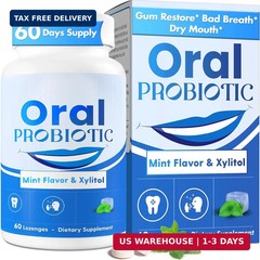 Oral Probiotics, 11 Billion CFU, with M18, A12, Oral Probiotics for Mouth Bad Br