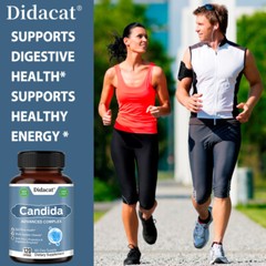 Complex Candida Probiotic Detox Cleanse & Yeast Supplement 30/60/120Capsules