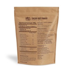 Instant Chicory Root Powder 227 Gram (0.5 Lb / 8 Oz) | Roasted & Granulated | Gl