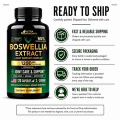 Nutra Harmony Boswellia Extract Joint Care & Support Complex 120 Capsules